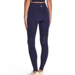 Free People Gone Adrift High Waisted Blue Leggings